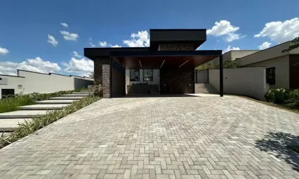 Casa térrea de luxo à venda no condomínio entre verdes, campinas-sp