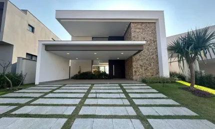 Casa de luxo, com acabamentos de alto luxo, no alphaville dom pedro, campinas-sp