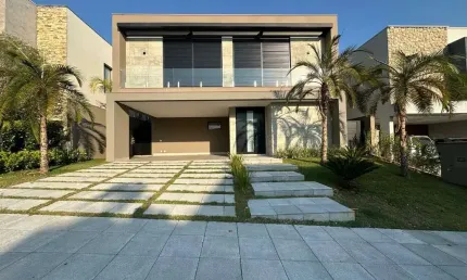 Sobrado recém construído no alphaville dom pedro, campinas-sp