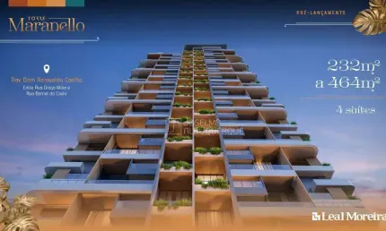 Torre Maranello - Umarizal - Venda - Apartamento com 4 suítes, 232 m² por R$ 2.622.723 - Umarizal - Belém/PA