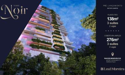 Torre Noir - Batista Campos - Venda - Apartamento com 3 suítes, 138 m² por R$ 1.656.000 - Batista Campos - Belém/PA