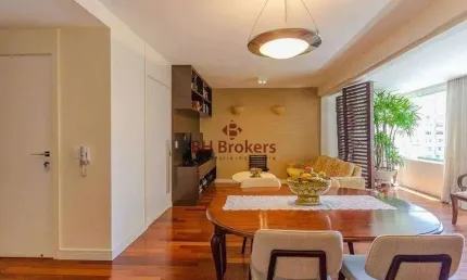 Apartamento mobiliado de 3 quartos para locação no bairro savassi