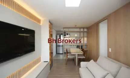 Apartamento mobiliado 2 quartos para aluguel no bairro vila da serra