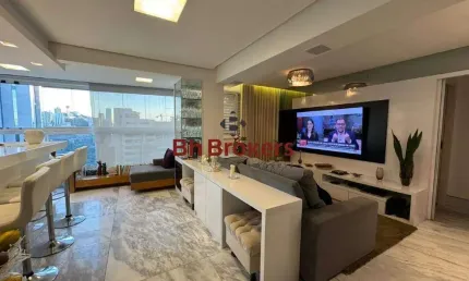 Apartamento mobiliado 2 suítes para locação no bairro vila da serra