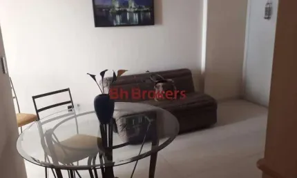 Apartamento com 2 quartos mobiliado no bairro centro para locação