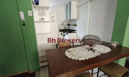 Apartamento mobiliado com 2 quartos para locação no vila paris.