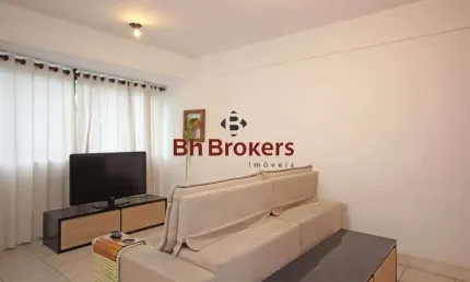 Apartamento mobiliado de 2 quartos para locação no bairro belvedere
