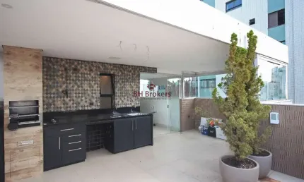 Cobertura com 2 quartos para alugar no Sion, Belo Horizonte 