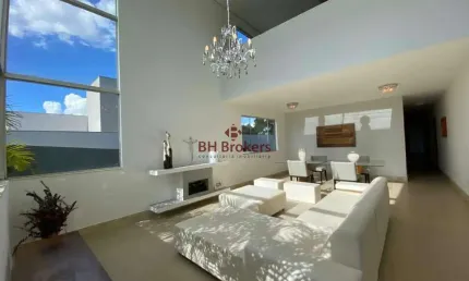 Casa 4 quartos a venda em condominio fechado, nova lima
