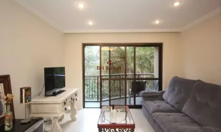 Apartamento 3 quartos mobiliado para alugar no bairro sion