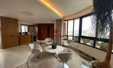 Apartamento mobiliado de 4 quartos para alugar no bairro serra