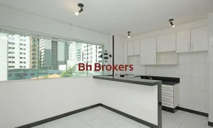 Apartamento com 1 quarto para alugar na Rua Bernardo Guimarães, 2222, Lourdes, Belo Horizonte