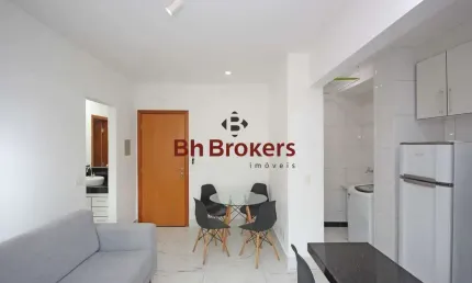 Apartamento mobiliado de 1 quarto para alugar no bairro lourdes