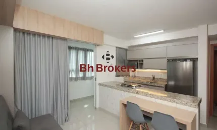 Apartamento de 1 quarto mobiliado para locação no bairro centro