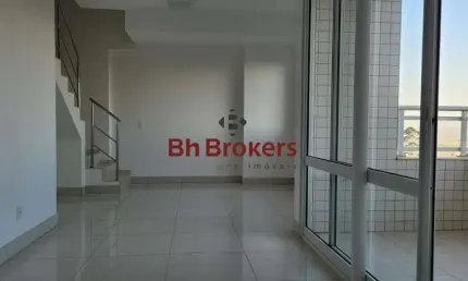 Apartamento duplex de 2 quartos para locação no vila da serra