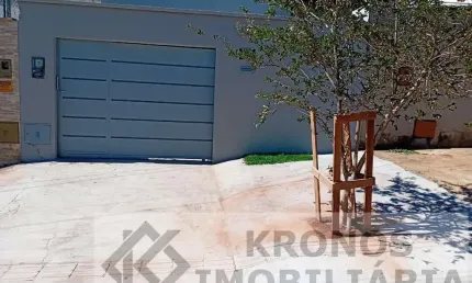 Casa para venda em goiânia, setor três marias, 3 dormitórios, 1 suíte, 2 banheiros, 2 vagas
