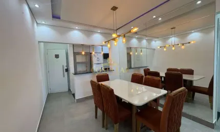 Apartamento à venda , 2 quartos 88m2 ,lazer ,  ocian em praia grande- sp