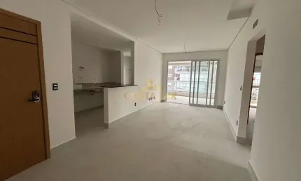 Apartamento totalmente novo, 3 quartos, 1 suíte e vista mar - embaré - santos