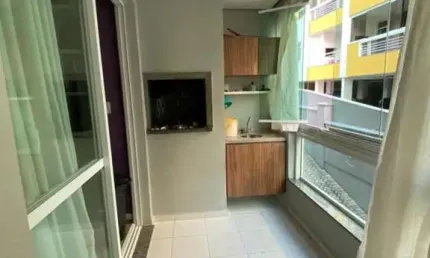 Apartamento para venda em florianópolis, itacorubi, 2 dormitórios, 1 suíte, 2 banheiros, 2 vagas
