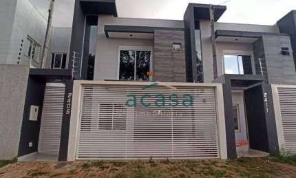 Sobrado com 3 suítes à venda, 150 m² por R$ 730.000 - FAG - Cascavel/PR