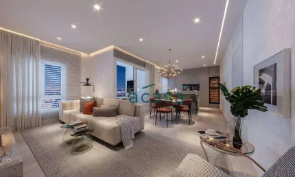 Apartamento Garden com 3 dormitórios à venda por R$ 1.215.019,00 - Centro - Cascavel/PR