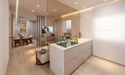Apartamento Garden com 1 suíte e 1 dormitório à venda por R$ 916.949 - Centro - Cascavel/PR