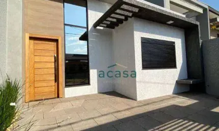 Casa com 1 suíte 2 dormitórios à venda, 90 m² por R$ 580.000 - Tropical III - Cascavel/PR