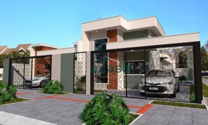 Casa com 1 suíte e 2 dormitórios à venda, 89 m² por R$ 549.900 - Periolo - Cascavel/PR