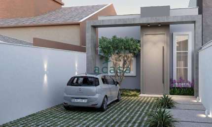 Casa com 1 suíte mais 1 Demi suíte à venda, 120 m² por R$ 760.000 - Santa Cruz - Cascavel/PR