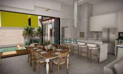 Casa com 3 dormitórios à venda, 178 m² por R$ 1.800.000,00 - Tropical III - Cascavel/PR