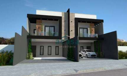 Sobrado com 1 suíte + 1 dormitórios à venda, 165 m² por R$ 889.000 - Coqueiral - Cascavel/PR