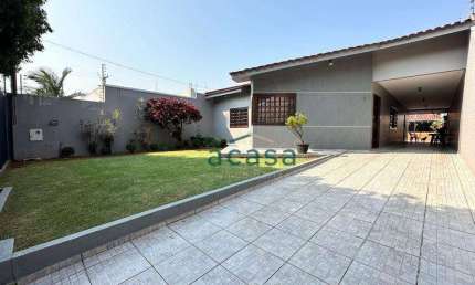 Casa com 1 suíte e 2 dormitórios à venda, 232 m² por R$ 1.250.000 - Cancelli - Cascavel/PR