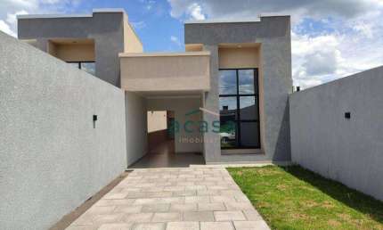 Casa com 96m² 2 Quartos e 1 Suíte por R$ 420.000,00 - Jardim Veredas - Cascavel/PR