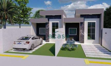 Casa com 2 dormitórios à venda, 54 m² por R$ 275.000,00 - Florais do Parana - Cascavel/PR