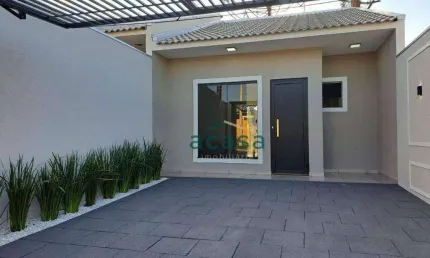 Casa com 3 dormitórios à venda, 61 m² - Floresta - Cascavel/PR