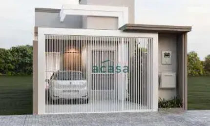 Casa com 1 suíte 2 dormitórios à venda, 62 m² por R$ 400.000 - Positano - Cascavel/PR