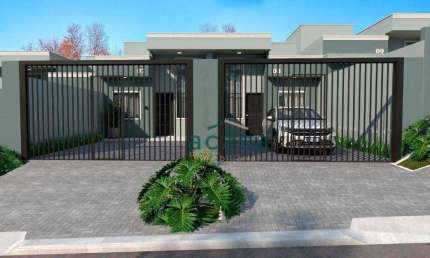 Casa com 2 dormitórios à venda, 60 m²- Lago Azul - Cascavel/PR
