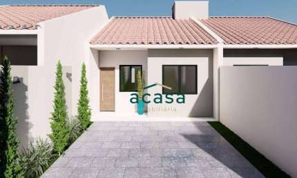 Casa com 2 dormitórios à venda, 55 m² - Interlagos - Cascavel/PR