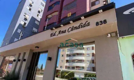 Apartamento com 1 suíte e 2 dormitórios à venda por R$ 480.000 - Centro - Cascavel/PR