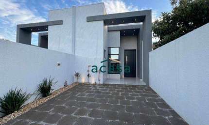 Casa com 3 dormitórios à venda, 81 m² por R$ 520.000,00 - Santa Cruz - Cascavel/PR