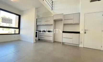 Loft com 1 quarto para alugar na rua nilo cordeiro dutra, 120, carvoeira, florianópolis por r$ 2.800