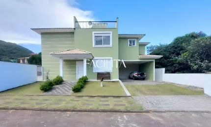 Casa em condomínio fechado com 3 quartos para alugar na rua da capela, 505, campeche, florianópolis por r$ 14.000