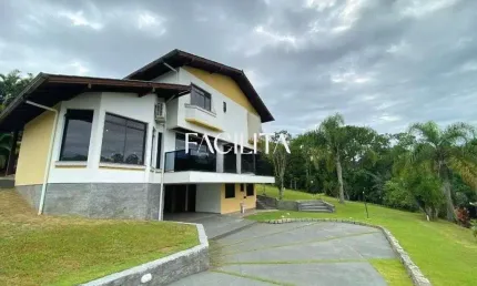 Casa em condomínio fechado com 4 quartos para alugar na rodovia haroldo soares glavan, 1900, cacupé, florianópolis por r$ 10.000