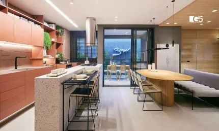 Apartamento com 2 dormitórios à venda, 62 m² por r$ 625.000 - terra bonita - londrina/pr