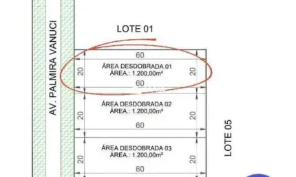 Terreno à venda no Jockey Park, Uberaba 