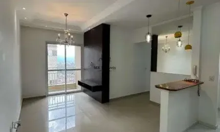 Apartamento a venda com 57m2 - com 2 quartos 1 suite - ipoema villa di cesar - mogi das cruzes - sp