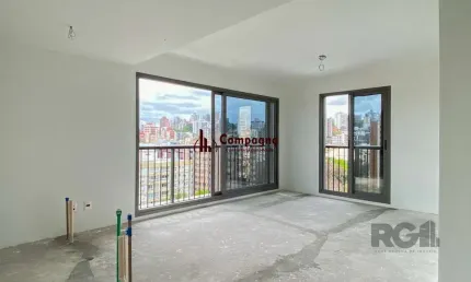 Apartamento 2 dormitórios com vista definida na parte plana do bela vista