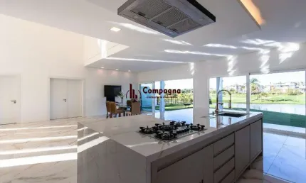 Casa condominio para venda - 388m², 5 dormitórios, sendo 3 suites, 4 vagas - ter