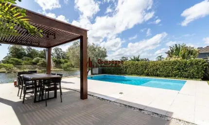Casa condominio para venda - 340m², 4 dormitórios, sendo 4 suites, 4 vagas - ter