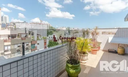 Cobertura 3 dormitórios à venda auxiliadora porto alegre/rs